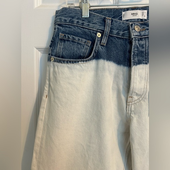 NWT Mango Ombré Look Relaxed Fit Jeans - Picture 2 of 12